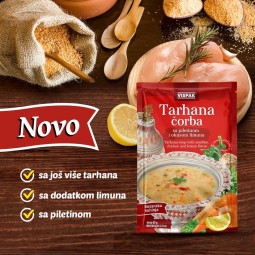 Vispak tarhana čorba 80 g - piščančja tarhana juha z okusom limone