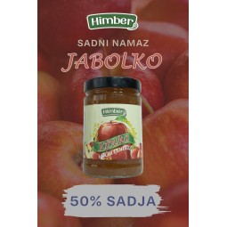 Sadni namaz jabolko Himber 380g vanilija cimet kozarec pakiranje