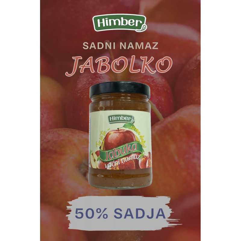 Sadni namaz jabolko Himber 380g vanilija cimet kozarec pakiranje
