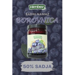 Sadni namaz borovnica Himber 380g kozarec