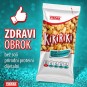 Praženi arašidi brez soli Vispak 190g suho praženi kikiriki